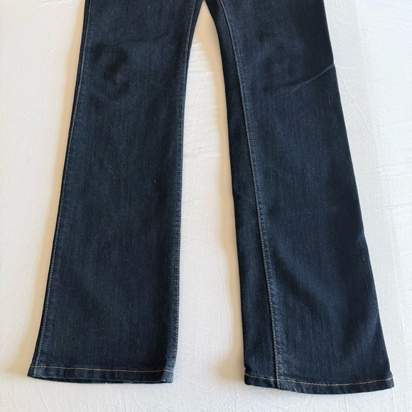 Wrangler Q Baby Mid Rise Bootcut Jeans Size 3/4 x 34 Western Cowgirl Stretch - Picture 5 of 15